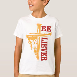 Jesus Cross Nail Design – Powerful Christian T Shirt