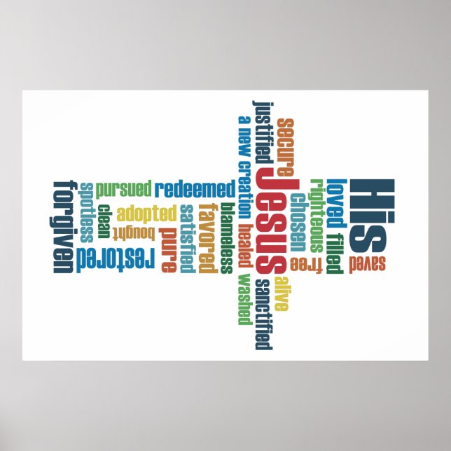 Jesus Cross Poster (Framsidan)