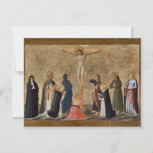 Jesus Crucifixion av Fra Angelico Vykort