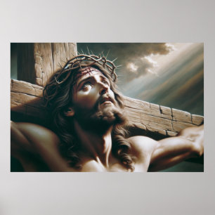 Jesus Crucifixion Poster