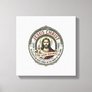 Jesus Dans Ballerina Studio Grafisk T-Shirt Kriste Canvastryck