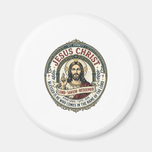 Jesus Dans Ballerina Studio Grafisk T-Shirt Kriste Magnet