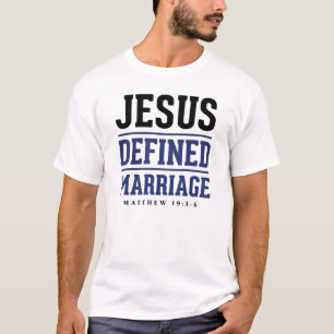 Jesus definierade giftermål tröja
