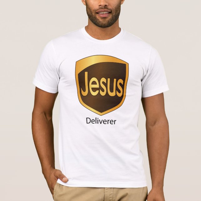 Jesus. Deliverer. T Shirt (Framsida)