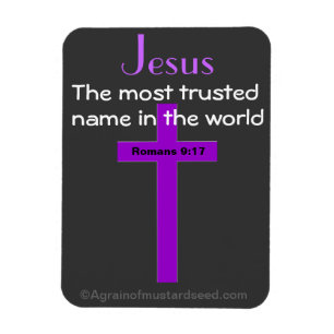 Jesus den mest pålitliga namn magnet