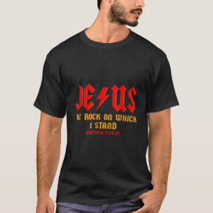 Jesus den Sten kristna som jag är Matthew på T Shirt