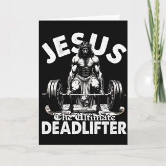Jesus Den Ultimata Dödläfteren Jesus Dödläfter Kri Kort