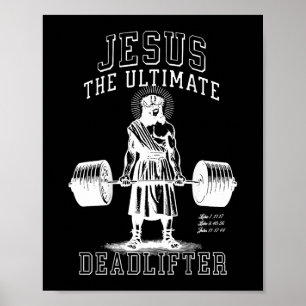 Jesus den ultimata dödsliftaren - Jesus Deadlyftan Poster