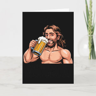 Jesus Den Ultimata Öl Chuggaren _ Rolig Kristendom Kort