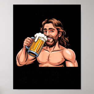 Jesus Den Ultimata Ölbibblaren _ Roligt Kristet Poster