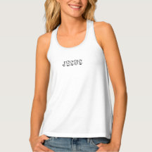 JESUS DESIGN DAM TANKTOP VEST