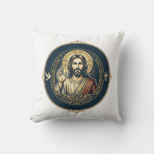 Jesus Digital Artist iPad Art T-Shirt Inspirerande Kudde