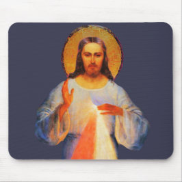 Jesus Divine Mercy Mouse Pad Musmatta