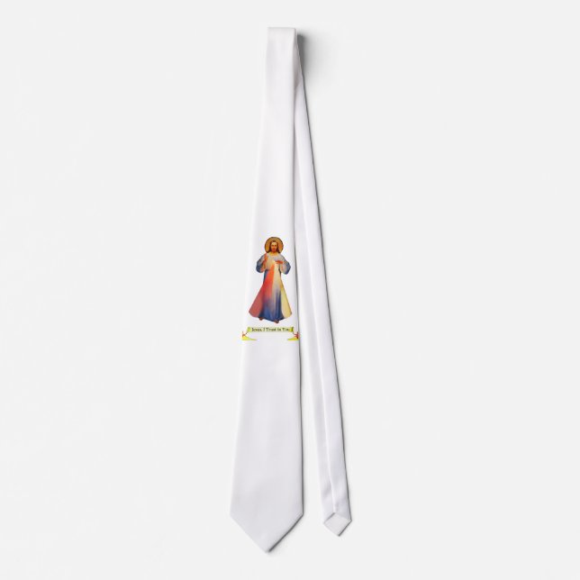 Jesus Divine Mercy Tie Slips (Framsida)