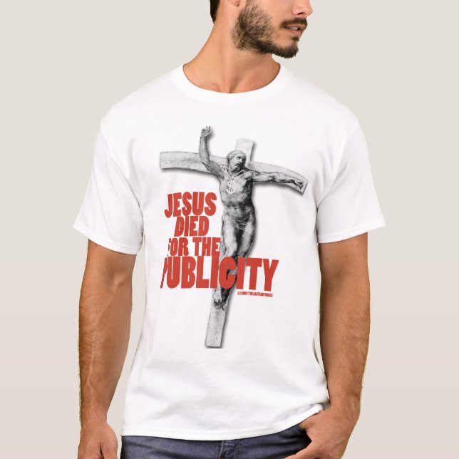 JESUS DOG FÖR PUBLICITETEN T-SHIRT (Framsida)