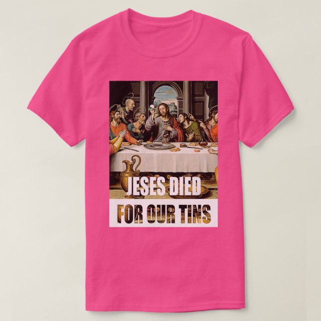 Jesus dog för våra tins 2 t shirt (Design framsida)