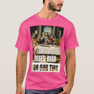 Jesus dog för våra tins 2 t shirt