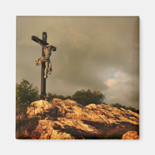 Jesus dog på Kor Magnet