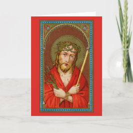 Jesus, Ecce Homo (Behold the Man) (SAU21) Hälsning Kort