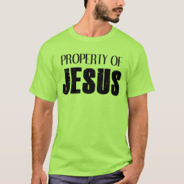 Jesus egendom t shirt