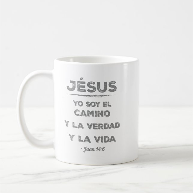 Jesús: el camino, la verdad y la vida kaffemugg (Vänster)