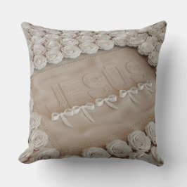 JESÚS Embroidering Dekorativ kudde - 3D Render Bei