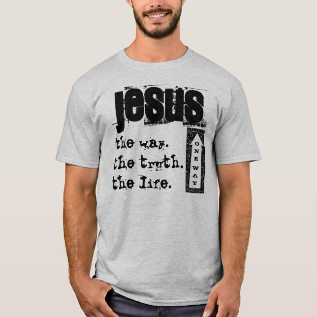 Jesus: En långt Tee (Framsida)
