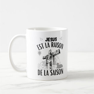 Jesus est la raison de la saison, Noel, Paque Kaffemugg