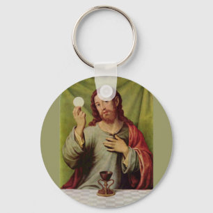 Jesus eucharistkeychain nyckelring