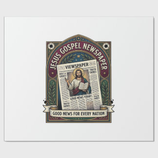 Jesus Evangelium Tidning Jesus Tidning Kristna F Presentpapper