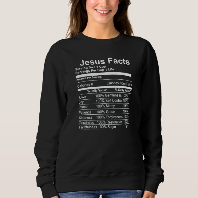 Jesus Facts T Shirt (Framsida)