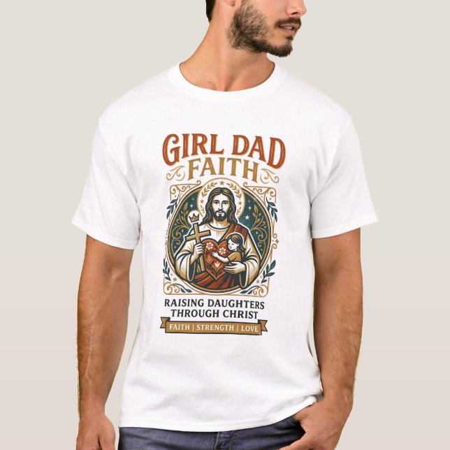 Jesus Faderskap Mikro Identiteter Grafisk T-Shirt  (Framsida)
