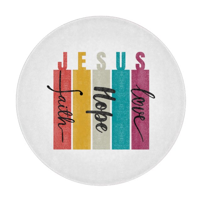 Jesus Faith Hope och Kärlek (Framsidan)