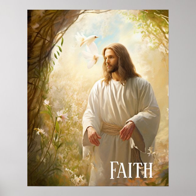 Jesus Faith Poster (Framsidan)