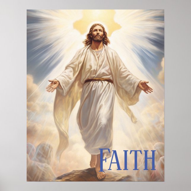 Jesus Faith Poster (Framsidan)