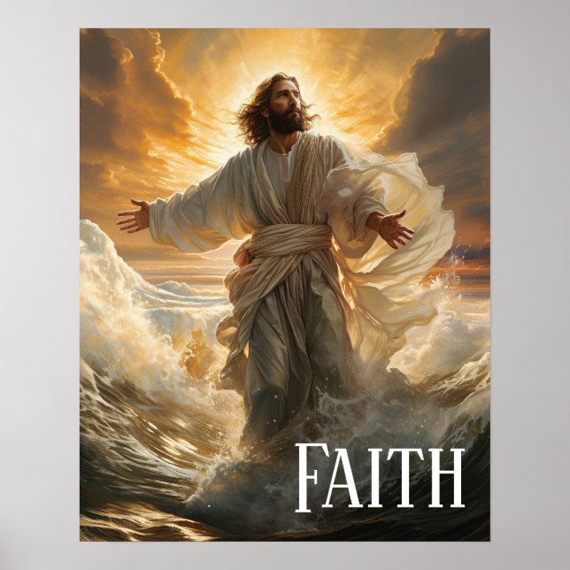 Jesus Faith Poster (Framsidan)
