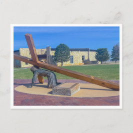 Jesus faller andra gången vykort