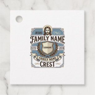Jesus Familjenamn Vapen Jesus Familjenamn Vapen Ch Gåvor Etiketter