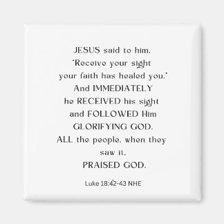 JESUS FÅR DIN SYNTA MAGNET