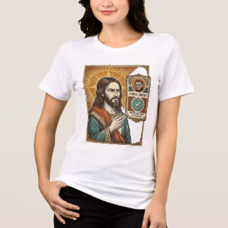 Jesus fejk verifierad bock bluff troll social hu t shirt