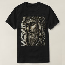 Jesus fet grafik T-Shirt