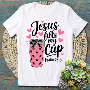 Jesus Fills My Kopp - Inspirational Christian T Shirt