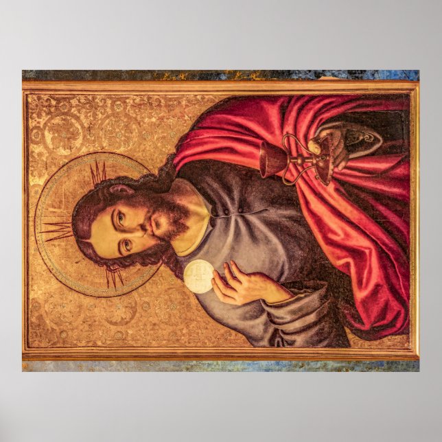 Jesus Fine Art  Poster (Framsidan)