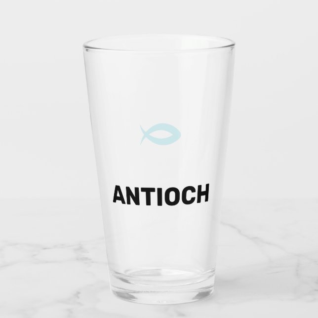 JESUS FISH GLASKOPP (Baksida)