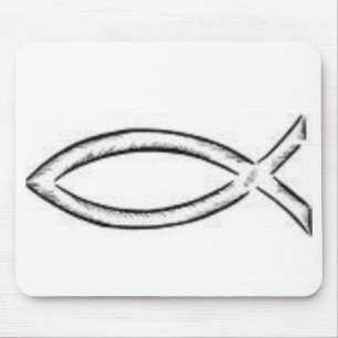 Jesus fisk musmatta