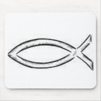 Jesus fisk musmatta