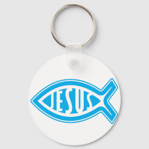 Jesus-Fisk Nyckelring