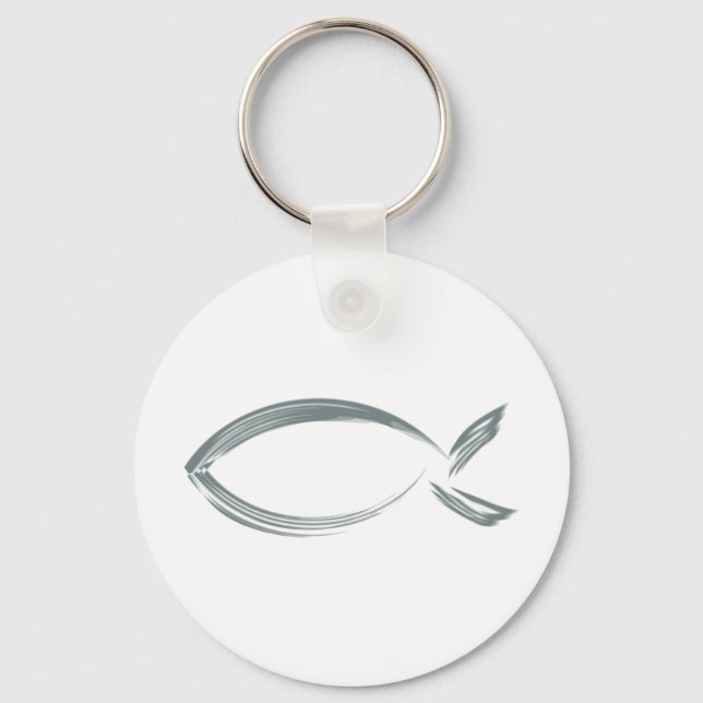 Jesus fisk nyckelring (Framsida)