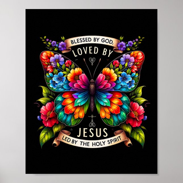 Jesus Fjäril älskade  Poster (Framsidan)