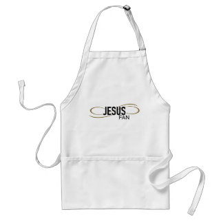 Jesus Fläkt med Swirl-kokning Apron Förkläde